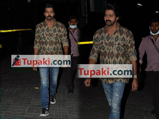 Naveen chandra papped at promotions